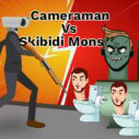 Cameraman vs Skibidi Monster : Fun Battle 7 cameraman vs skibidi monster fun battle 1