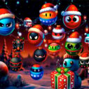 Christmas Rush : Red and Friend Balls 4 christmas rush red and friend balls 2