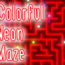 Colorful Neon Maze 9 colorful neon maze 1