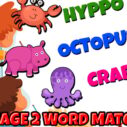 Image to Word Match 4 image to word match 1