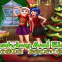 Ladybug And Elsa Xmas Selfie 9 ladybug and elsa xmas selfie