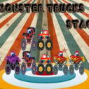 Monster Trucks Stack 3 monster trucks stack