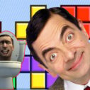 Mr Bean & Skibidi Tetris 4 mr bean amp skibidi tetris 1