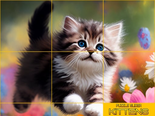 Puzzle Sliding Kittens
