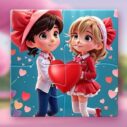 Valentine Couple Jigsaw Puzzle 8 valentine couple jigsaw puzzle 2